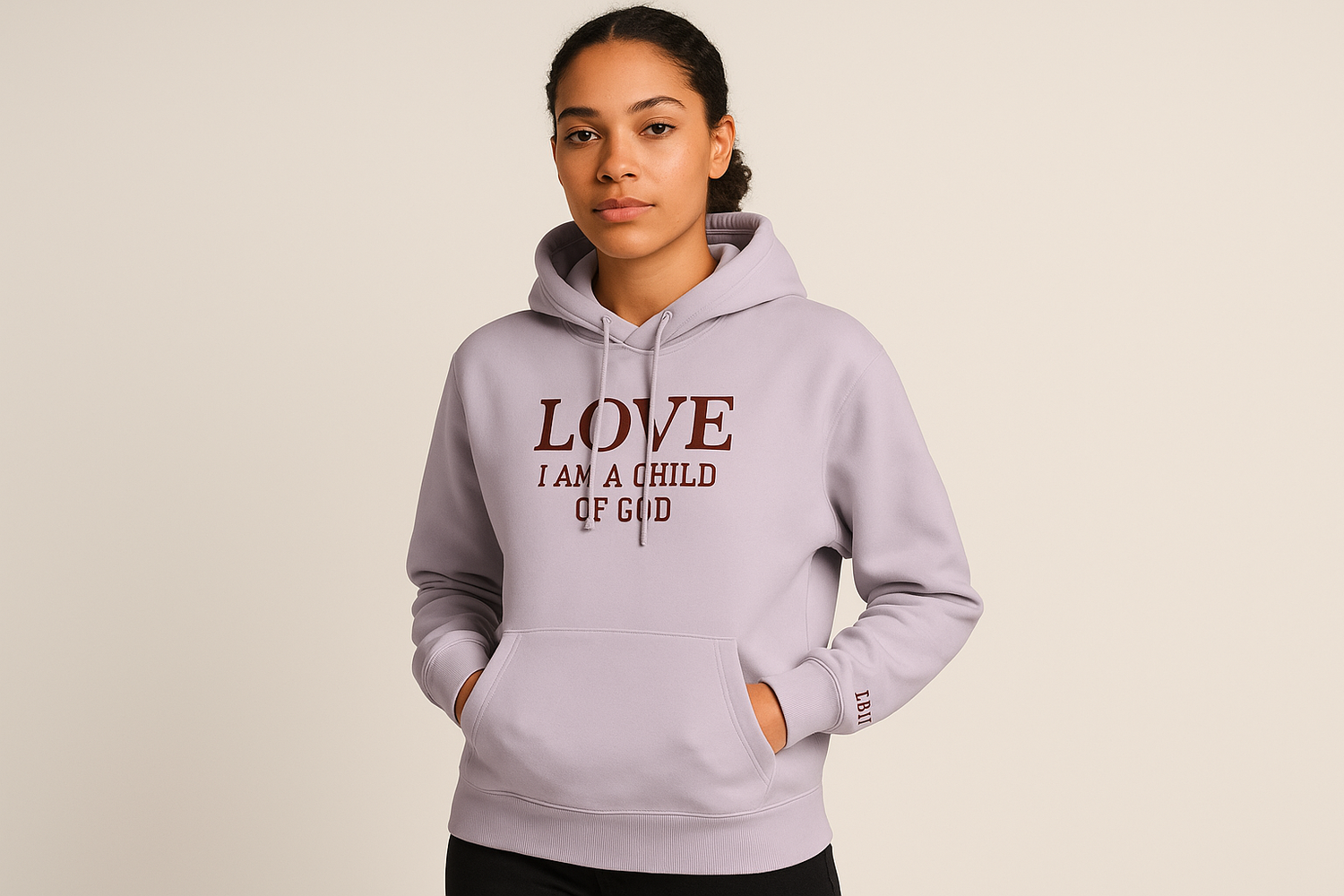 Model wearing lavender purple hoodieshop_this_look_AVdw3f
